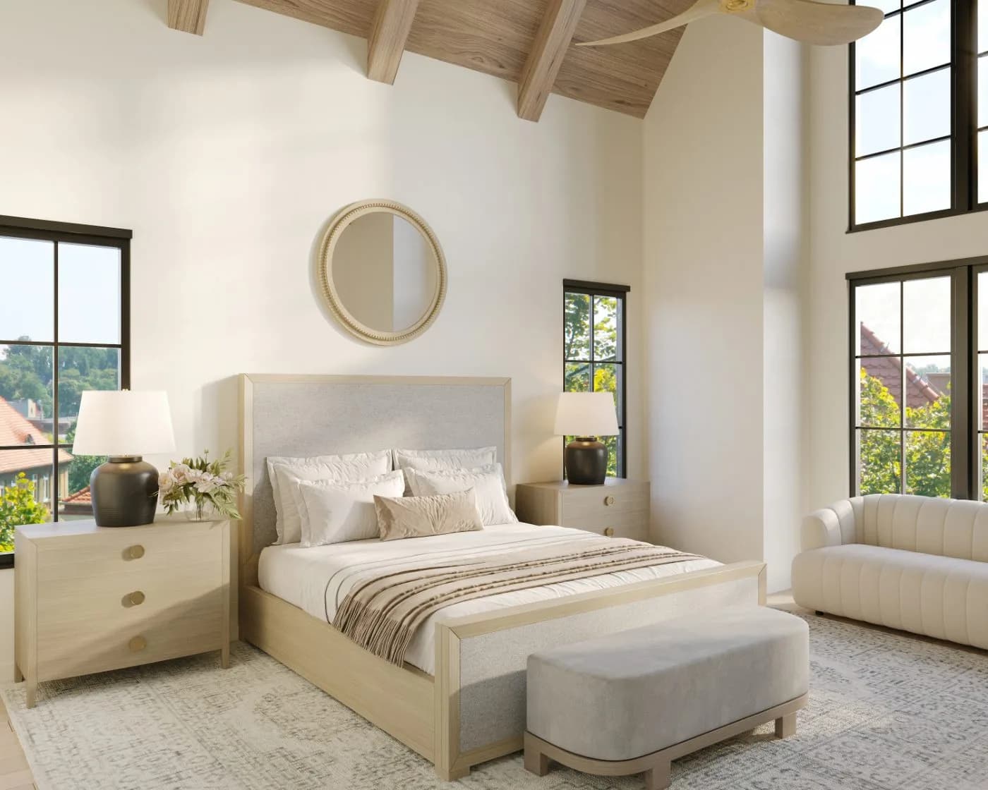 Atlanta Region Lakefront primary suite — Reverie3D