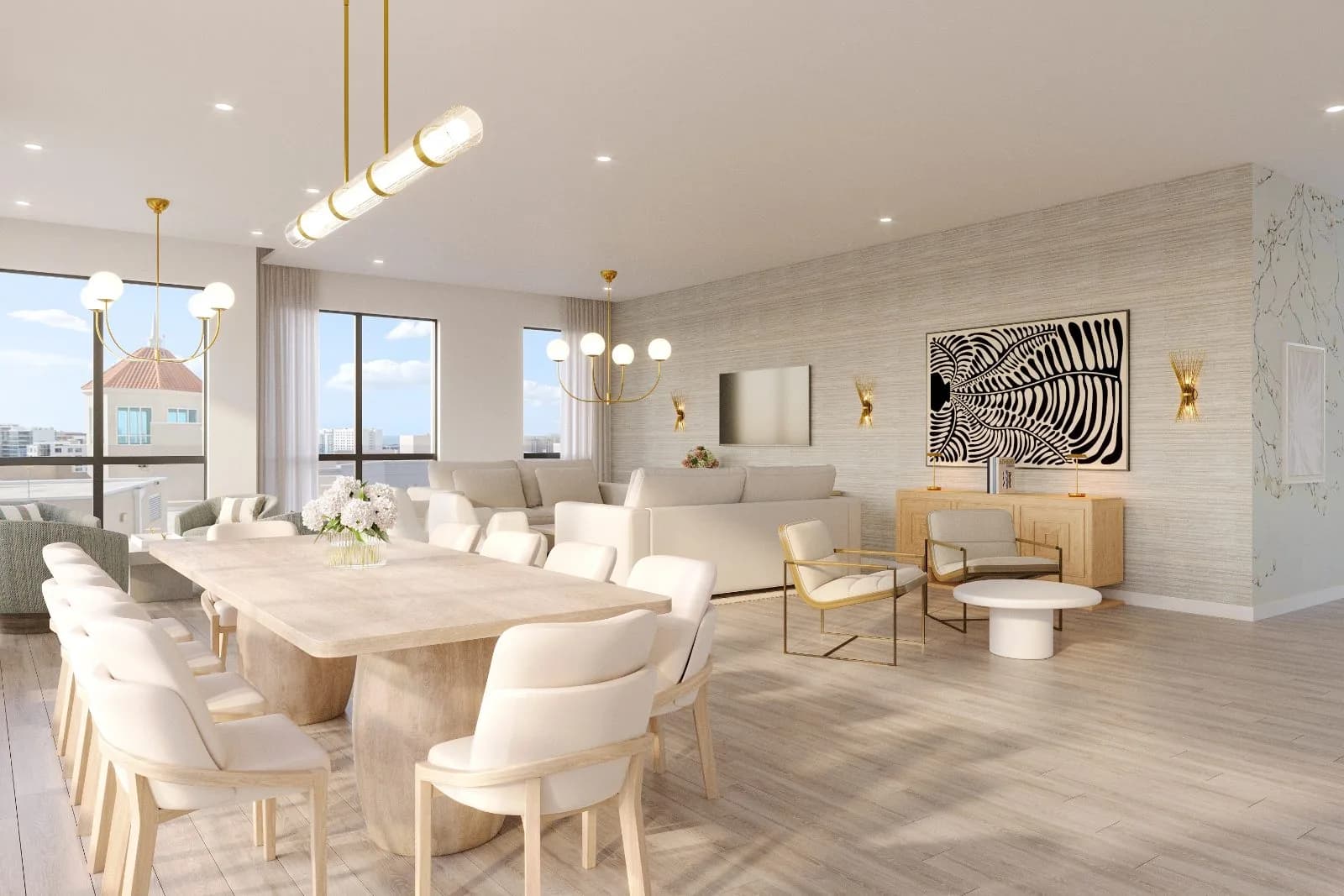 The DeMarcay living room — Reverie3D Sarasota