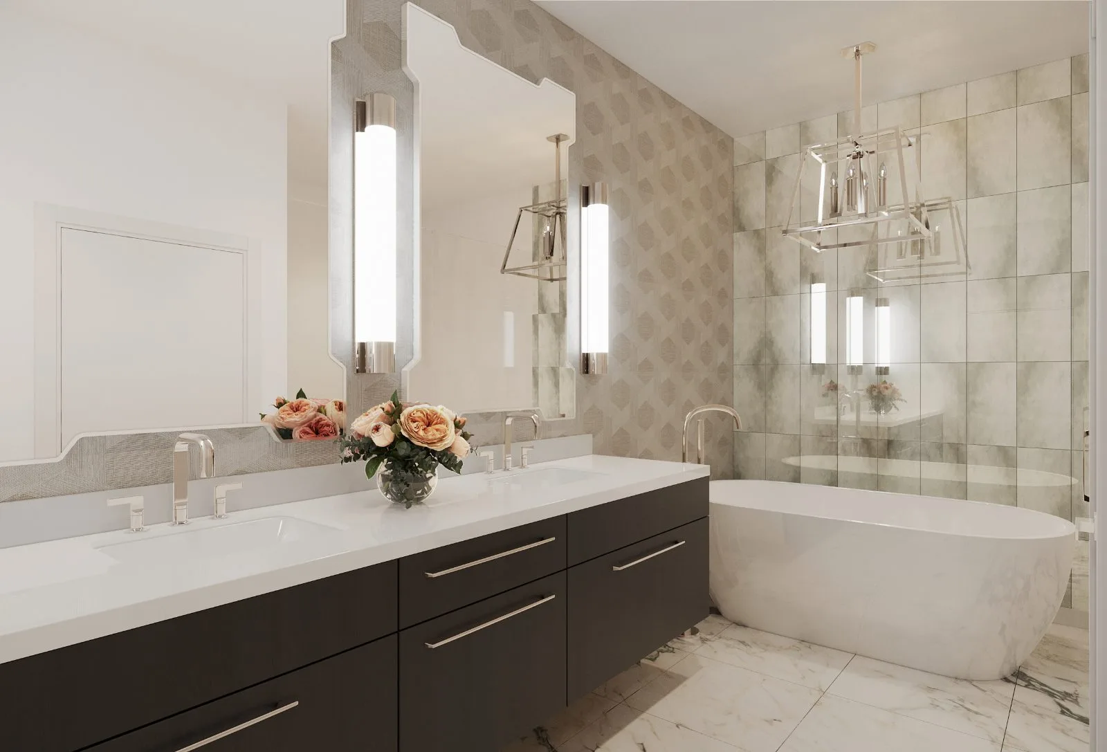 The DeMarcay primary bath — Reverie3D Sarasota
