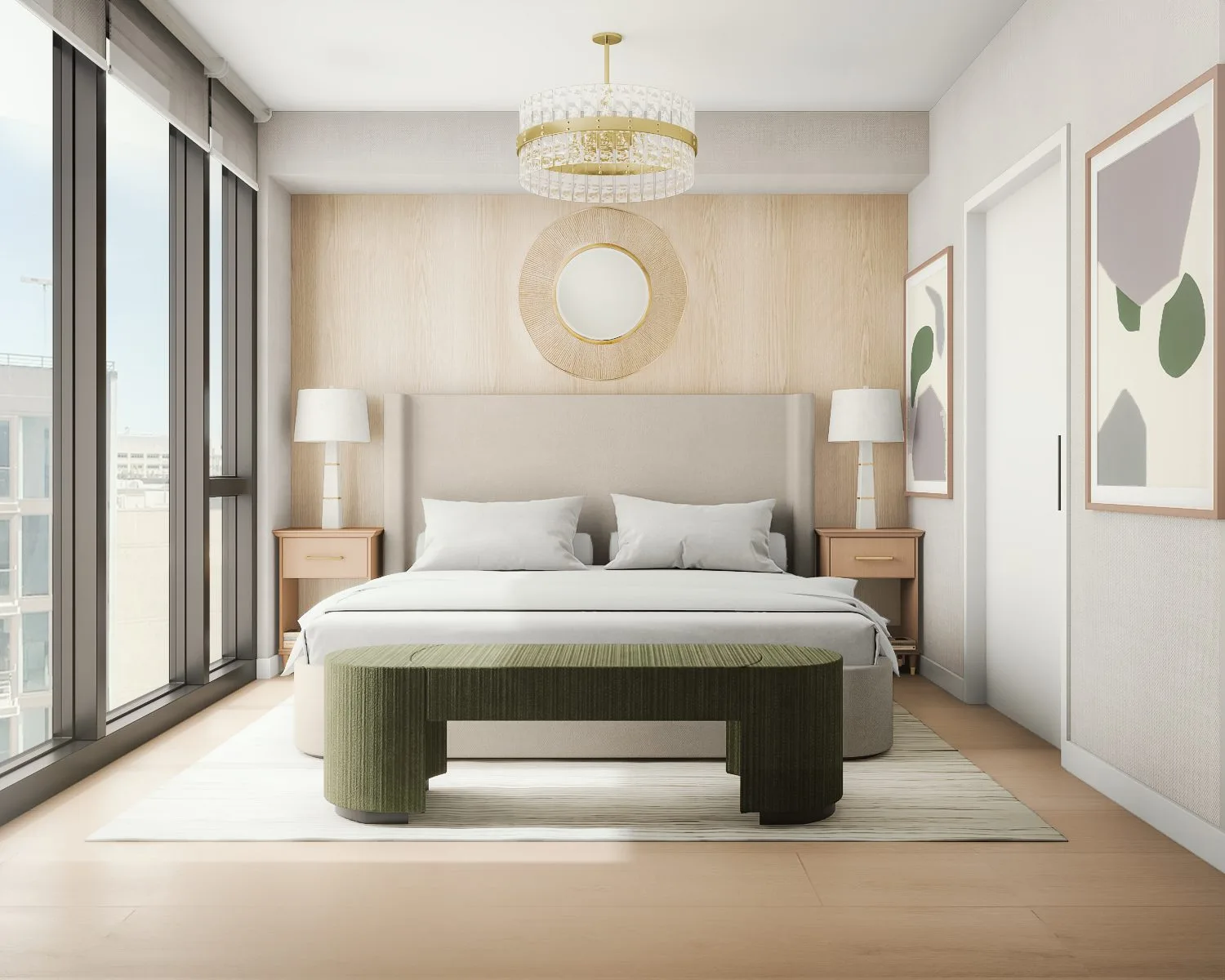 Dogpatch townhouse primary suite — Reverie3D San Francisco