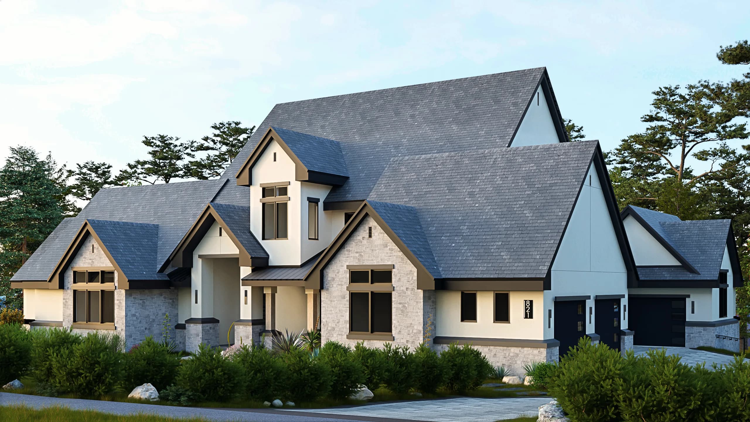 Montreux I Residence exterior — Reverie3D luxury new build, Reno–Tahoe Region