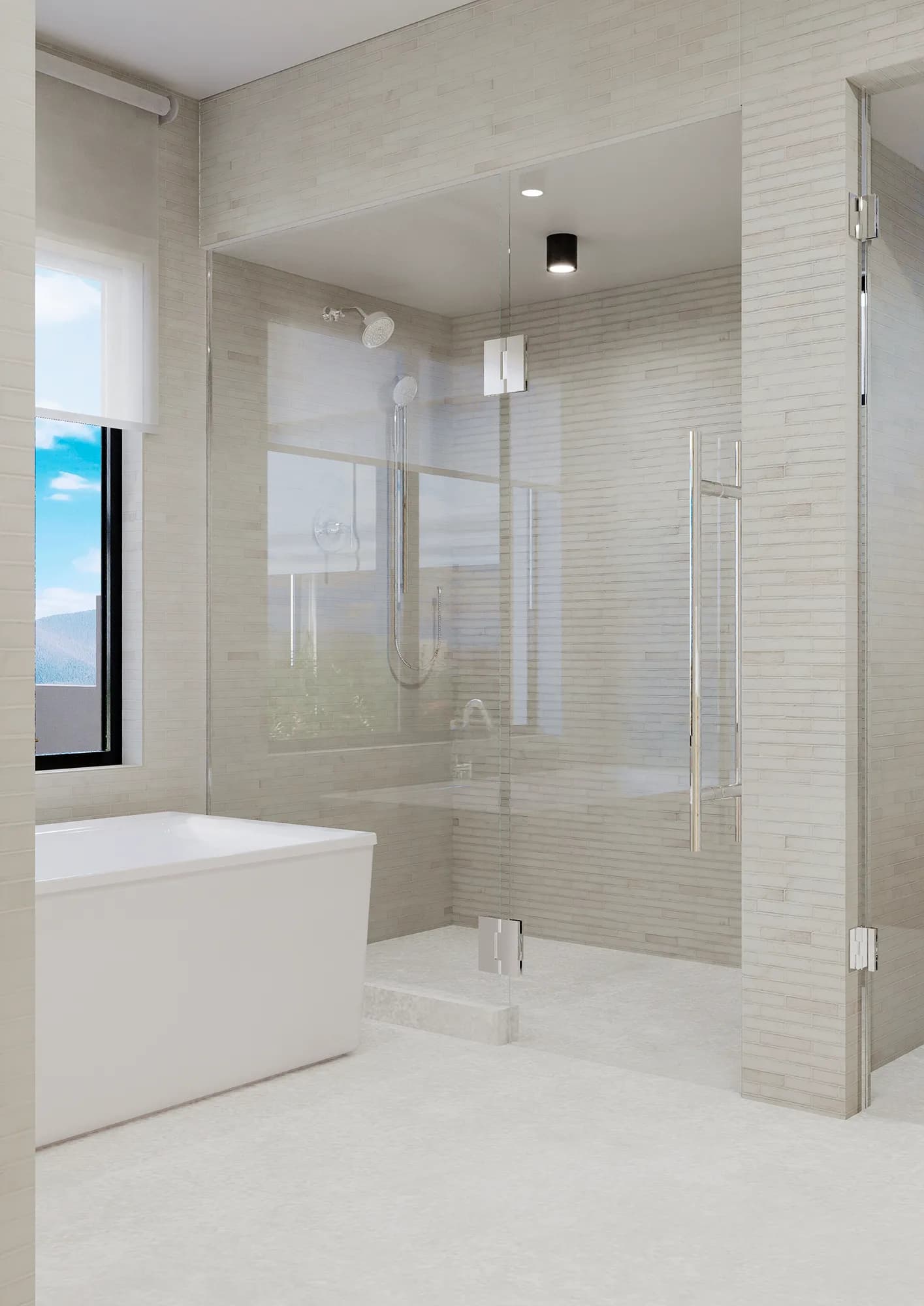 Monte Sereno Residence bath — Reverie3D Santa Fe