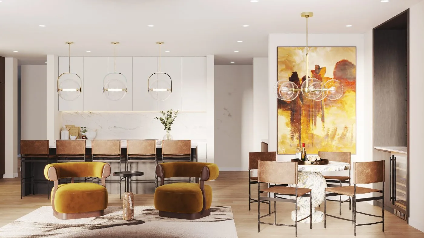 SoMa Four Seasons family room — Reverie3D San Francisco