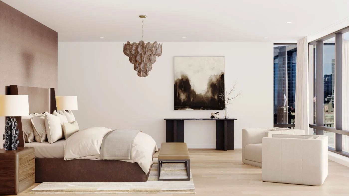 SoMa Four Seasons primary suite — Reverie3D San Francisco