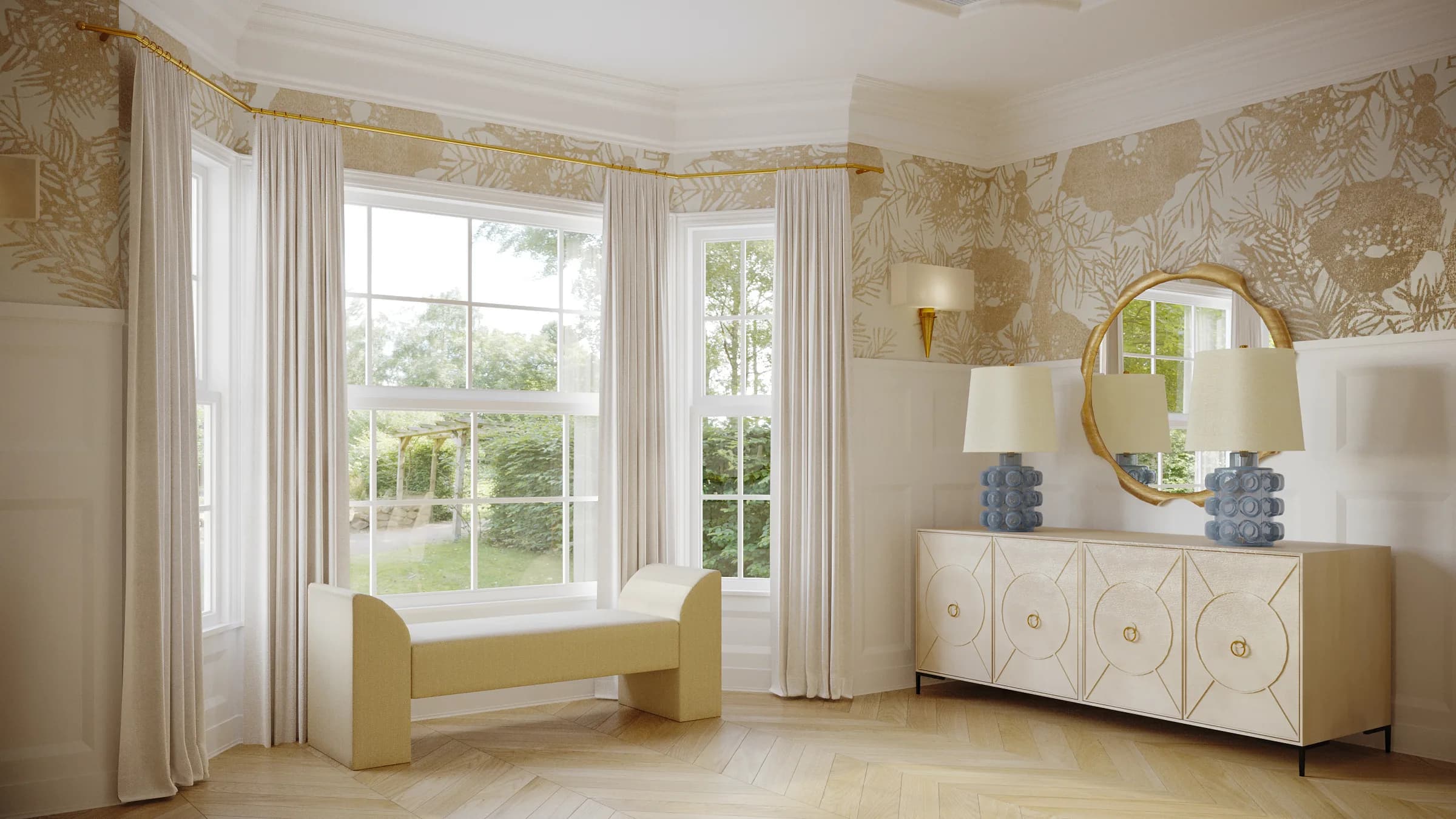 Taconic Estate dining room — Reverie3D, Greenwich CT