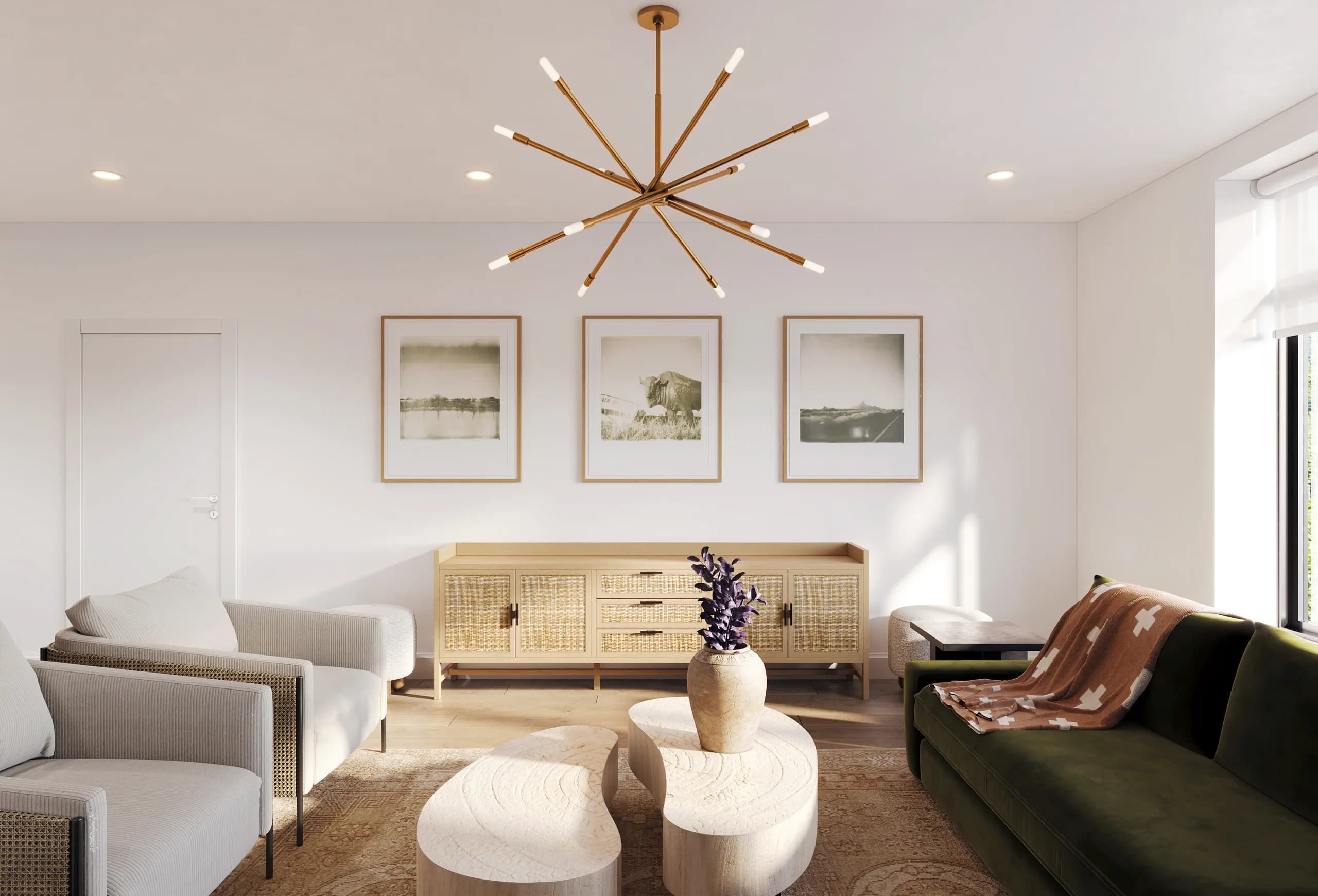 The Henry — Madison Collection living room — Reverie3D Bozeman