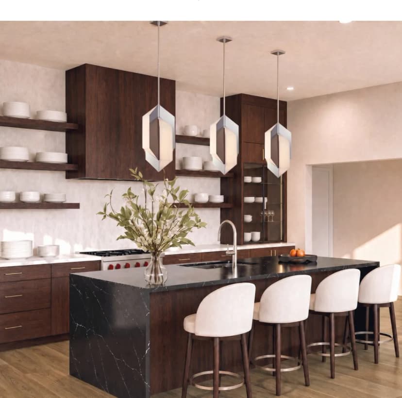 Claremont collection kitchen — Daltile × Reverie3D