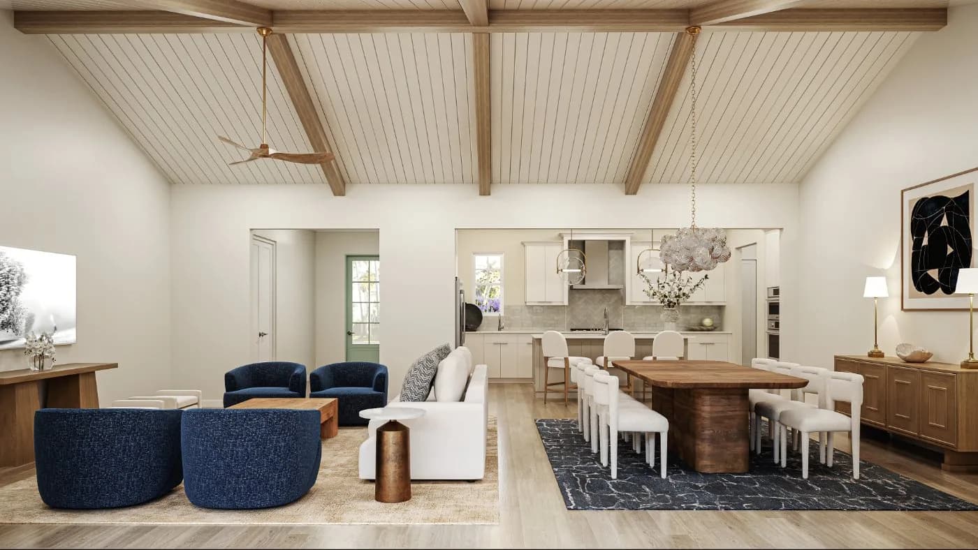 Reverie3D Sarasota — coastal Florida luxury new construction great room