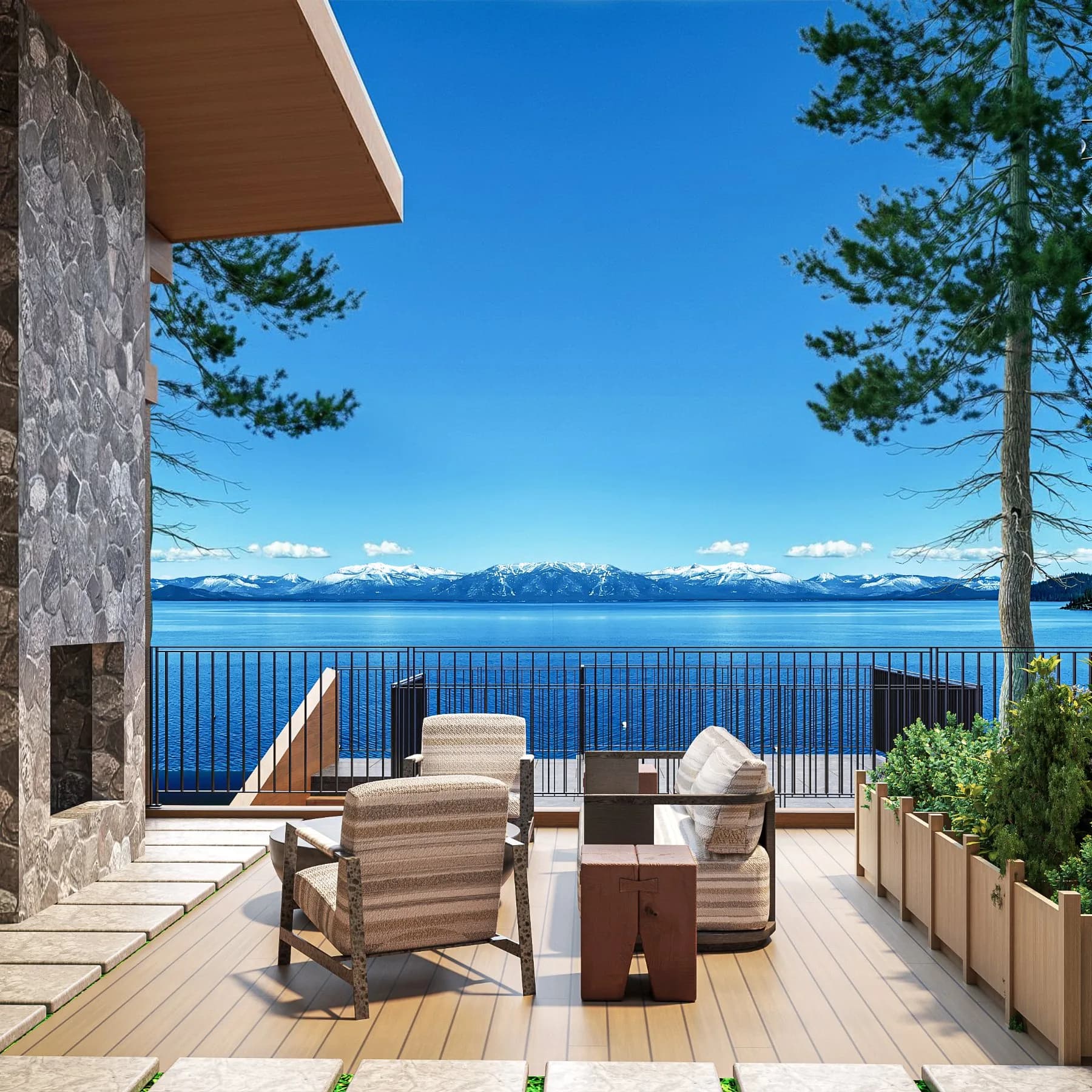 Reverie3D Lake Tahoe — lakefront and mountain modern luxury