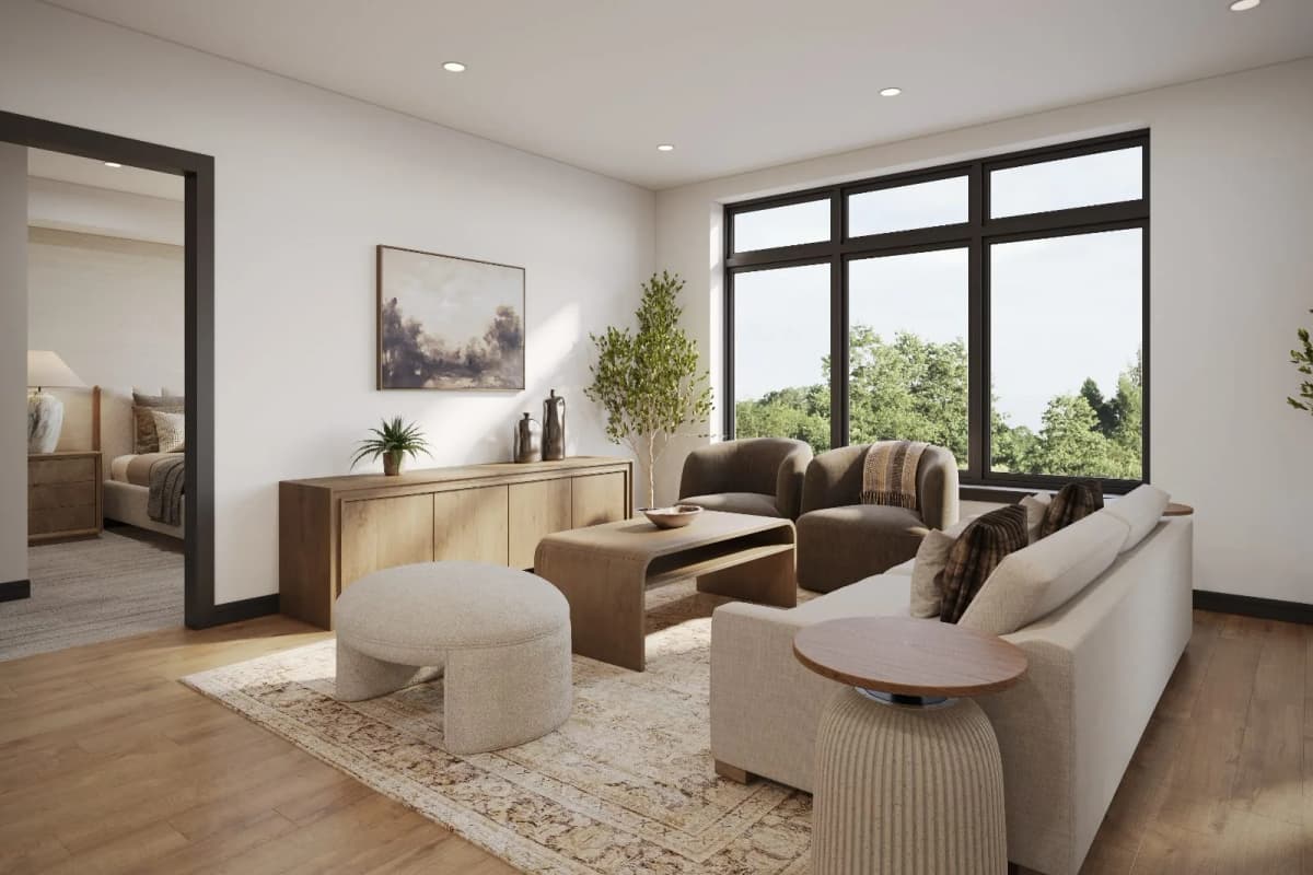 The Henry Noir Collection living room — Reverie3D Bozeman